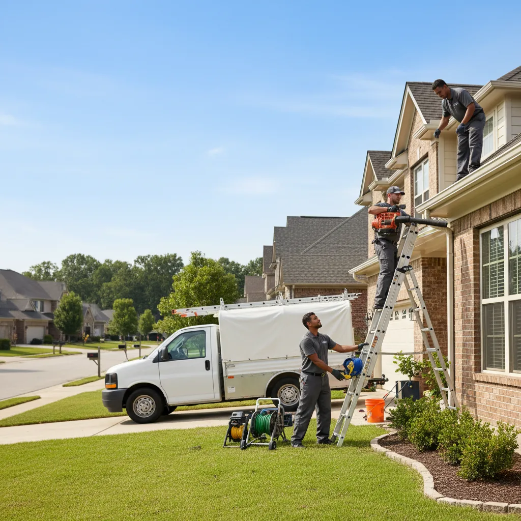 Home Gutter Service in Fitzgerald, GA near me